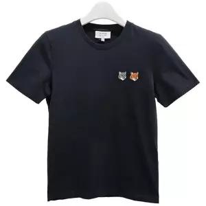더팩토리26SS 메종키츠네 여성 더블 폭스 헤드 반팔티 OW011CFKJ7026 P190