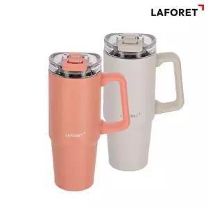 [라포레][단품]라포레 900ml 텀블러(핑크, 크림)