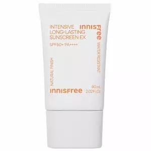 이니스프리 인텐시브 롱래스팅 선스크린 이엑스 SPF50+ PA++++ 60ml 1개