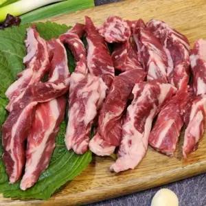 생활 캠핑 200g 갈빗살 소갈비살 소고기 갈비살 고기 하니D3