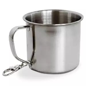 휴대용머그컵 영스타 스텐컵(스텐201) 고리형 등산컵 캠핑컵 250ml