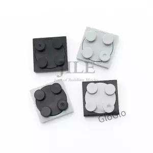 20pcs Moc 빌딩 블록 턴테이블 2x2 플레이트베이스 상단 3680 3679 DIY 크리 에이 티브 벽돌 클래식 호환
