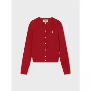 [AK분당점] [후아유] Steve High Gauge Cotton Cable Cardigan WHCKG2325F