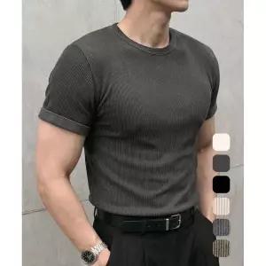 DIMITRI BLACK [10주년기획] 에센셜 머슬핏 반팔 티셔츠_6 COLOR 106493