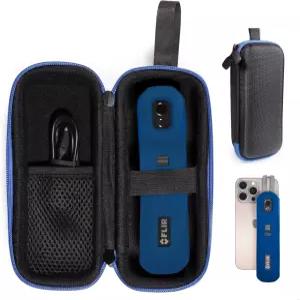 케이스색 FLIR ONE EDGE PRO 무선 160 120 IR 카메라용 80 60 블랙 파란색 지퍼 포함
