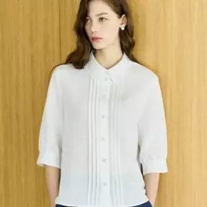 [롯데백화점]요하넥스 레이스카라 블라우스 J6B5B05