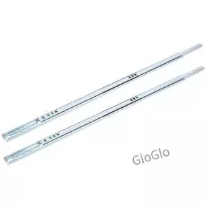 450x17mm 서랍 스틸 볼 슬라이드 레일 하드웨어 액세서리 캐비닛 옷장 베어링
