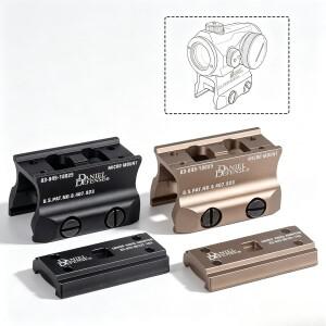 다니엘 디펜스 T01 T02 H01 레드 도트 사이트 라이저 스코프 마운트 높이 조절 브래킷 (20mm 피카티니 레일