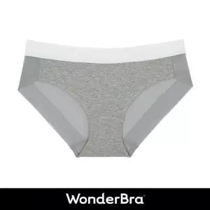 [원더브라][Wonderbra] 볼륨 스포츠 아웃밴드 노와이어 팬티 멜란지그레이 WBWPT5N30T