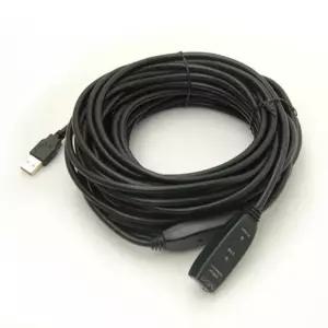 USB2.0 연장 리피터 15M 케이블 전원단자 USB연결 연장케이블 연장리피터 USB리피터 리피터케이블