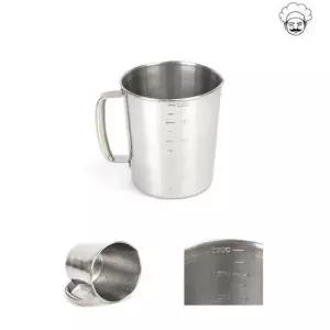 대용량 스텐 계량컵 조리용 대형비커 2000ml 스텐계량컵
