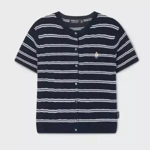 [후아유][AK평택점] [후아유] Steve R-neck Cable ShortSleeve Cardigan/WHCKG2412F