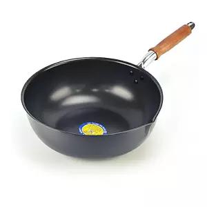 북경팬 웍 나무손잡이 경질 업소용 30호-29.5cm