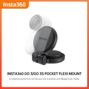 카메라용 배터리 충전 케이스인스타360 GO 포켓 플렉시 마운트 회전 볼 헤드 & 정품 액세서리)