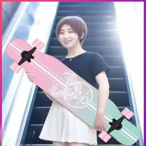 입문용 스케이트보드 롱보드 초보자 성인용 크루져 기본 연습 오락 취미 데크 크루저