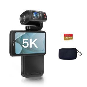 스마트폰 카메라케이지Ordro M3 포켓 카메라 디지털 캠코더 5K 안정화 내장 대형 스크린 여행
