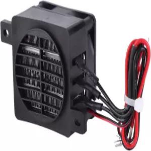 GBSCLOVER 100W PTC 히터 12V 2.4x1.7인치 자동차 에어 에너지 절약형 팬 일정 온도 가열 및 기타