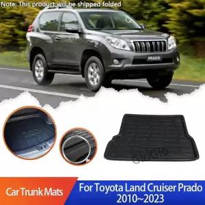 ta Land Cruiser Prado J150 Lexus GX 400 2016 2010 후면 부츠 카고 라이너 커버 미끄럼 방지 액세서리 용