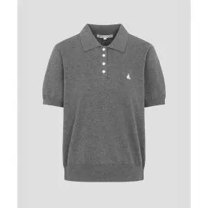 빈폴 레이디스 BEANPOLE LADIES 코튼 티칼라 반소매 풀오버 그레이 BF6751C063 1157711