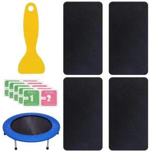 트램펄린 패치 수리 키트 10pcs 접착식 사각 5장 티어 홀 복구