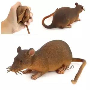 부드러운 실리콘 소재의 무소음 고양이 스크래치 마우스 모양 부드럽고 스트레스 해소 효과 물림 방지 및