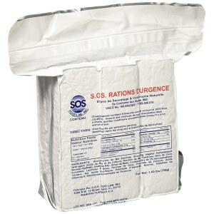 SOS Food S 3600 비상식량 3 756g Inc 칼로리