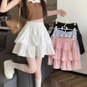 데이트룩 여친룩 정장 여자치마 주름 치마 스커트코디 신상 롱