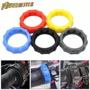 F750GS R1250R C400GT S1000RR R1200RT 오토바이 부품 용 범용 핸들 바 컨트롤러 보호대 고무 커버