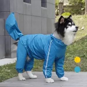 대형견 레인코트 우비 바람막이 애견비옷 외출 10XL 화이트 소형견 비옷 외출 애견우비 중형견