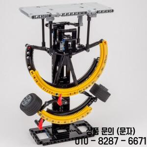 새로운 MOC  202559 288PCS 양면 편지 규모 Buiding 키트  자동 잠금 벽돌 생일 크리스마스 선물