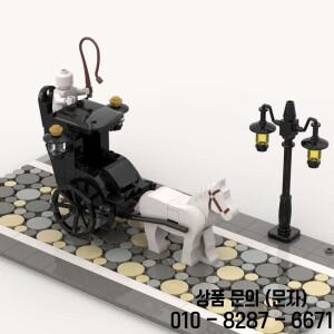 MOC 모델 도시 풍경 스트리트 뷰 산업 빌딩 벽돌 DIY 클래식 14세 이상용 장난감