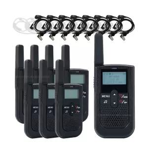 디지털무전기 HK 880D 8대+전용 이어폰 세트