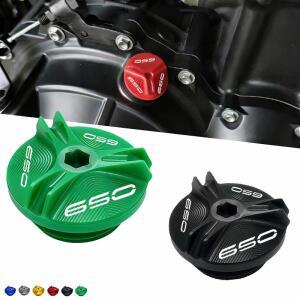 가와사키 Z650 Ninja650 Versys650 용 바이크 오토바이 엔진 오일 필러 컵 플러그 커버 캡 나사