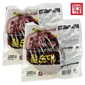 한성 함경도 아바이식 찰순대 500g 2개18798602588397
