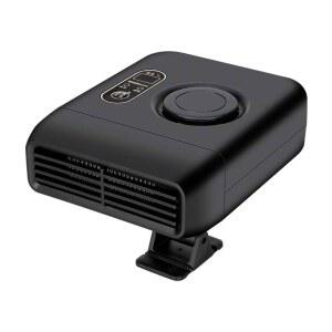 히터 미니 차량용 트럭 12V 플라스틱1홀 디지털원격제어12v 캠핑카 흰색 1000W
