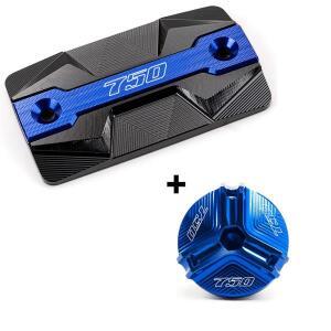 스즈키 GSX-S750 750 바이크 오토바이 CNC 전면 브레이크 오일 유체 저장소 커버 엔진 필러 캡에 적합