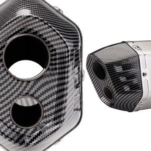 오토바이 커버 38 직사각형 구멍 51MM R6에 S1000 화상 배기관 S7 이중 방지 Z400 소음기