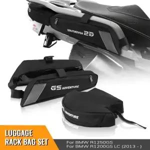 R1250GS R 1250 1200 2013사이드 가방 백 도구 방수 여행 용 오토바이화물 랙