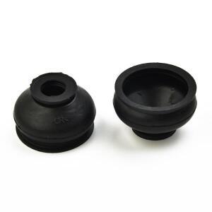 6pcs 범용 블랙 고무 타이로드 엔드 볼 조인트 먼지 커버 자동차 서스펜션 스티어링 부품