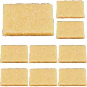 고무 시멘트 지우개 9개 잔류 2 x 2.8 0.4인치 잔류물 픽업 클리너