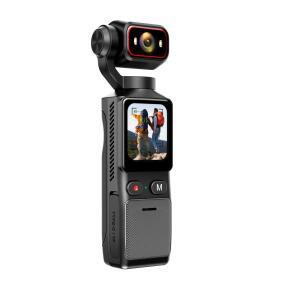카메라용 팔로우 포커스NCZOBOE 4K 터치스크린 휴대용 미니 브이로그 카메라 포켓 짐벌 핸드헬드 바디