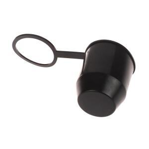 블랙 캡 견인 히치 캐러밴 자동차 트레일러 타볼 보호 커버 범용 54mm 바 볼 부품 1pcs