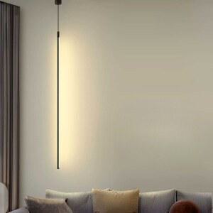 롱스틱 펜던트 조명 미니멀 60cm 따뜻한빛 1 무드등 60CM 12W 주광색