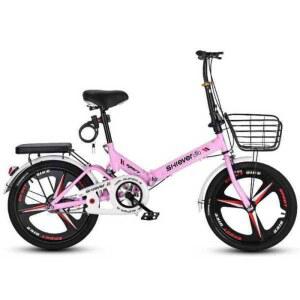 20인치자전거 남여공용 장비 접이식자전거 C BIKE 1 흰색 휠 화이트 바구니