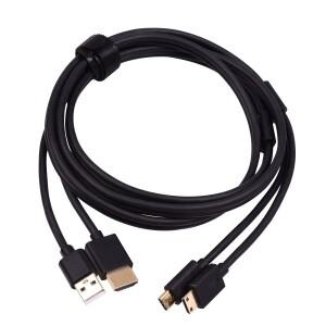 BOSTO 13HD/16HD/16HDK/16HDT/BT-16HD/BT-16HDK/BT-16HDT 그래픽 드로잉 태블릿 모니터용 2-in-1 케이블