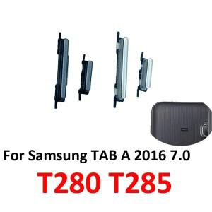 호환 갤럭시 호환 탭 A 7.0인치 2016 T280 태블릿 새 전원 볼륨 버튼 온오프 업다운 외부 키 교체 부품 블