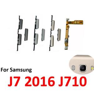 호환 갤럭시 호환 J7 2016 J710 휴대폰 핸드폰 새 전원 볼륨 버튼 온오프 업다운 외부 키 내부 플렉스 케
