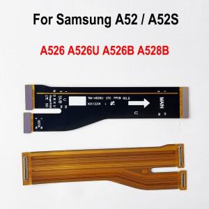 메인 보드 커넥터 플렉스 LCD 디스플레이 USB 케이블  호환 갤럭시 호환 A52S 5G 마더보드용