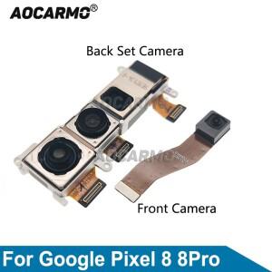 Aocarmo 백 메인 리어 세트 카메라 Google Pixel 8 / PRO 전면 플렉스 케이블 교체 부품