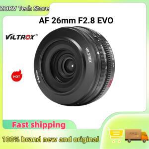 카메라용 접사 매크로 링Viltrox AF 26mm 풀프레임 팬케이크 렌즈 초경량 메탈 듀얼 컨트롤 링 마그네틱 후